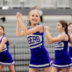 Middle School Basketball Cheerleading