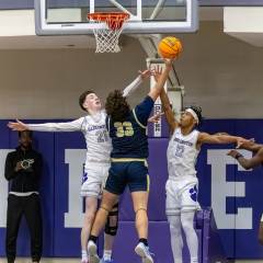 1st Round State Basketball Playoffs vs. Whitfield Academy