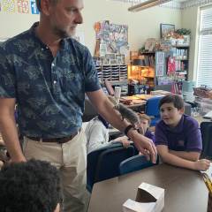 Virginia the Possum Visits 5th Grade
