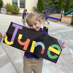 Pre-K Makes Name Banners