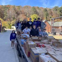 Pre-K to 8 Backpack Buddy Food Drive Success