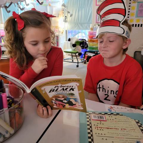 2nd Grade - Read Across America Week!