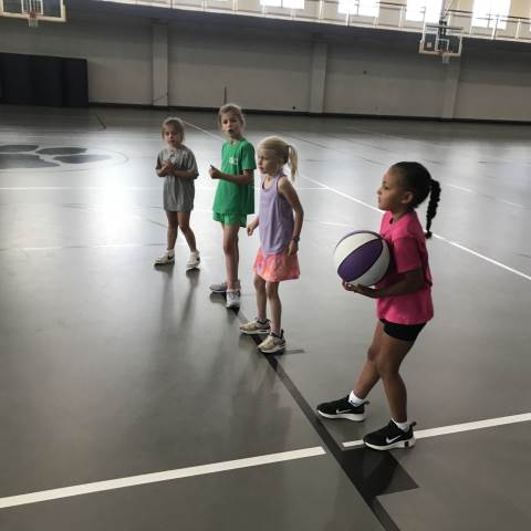 Lady Tigers Basketball Camp Day 1