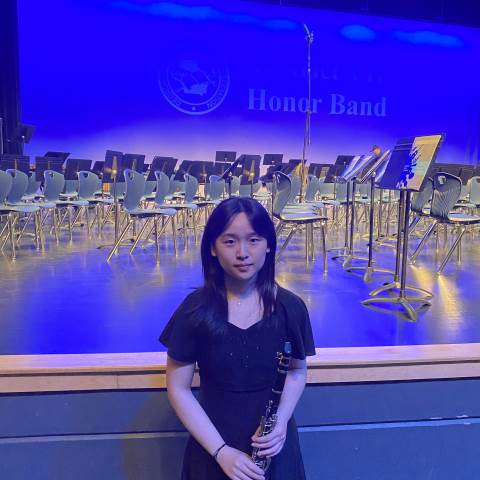 Private Boarding High School | Georgia Boarding Schools | Zhang and Merritt Perform with District VII Honors Band