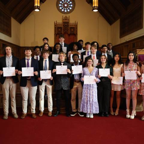 Georgia Private School | Boarding School Near Me | National Honor Society inducts 32