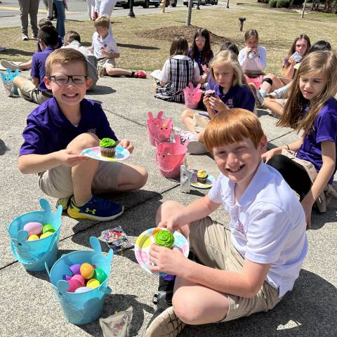 Boarding Schools in Georgia | Private Day School | Exciting Easter Party for 3rd Grade