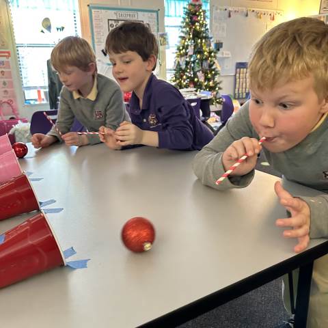 Private Day School | Private Schools in Georgia | Christmas Party Fun in 1st Grade