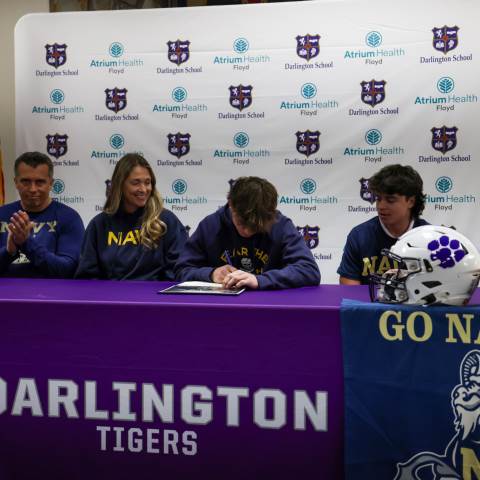 Private Boarding Schools in Georgia | Sammy Kunczewski Signing