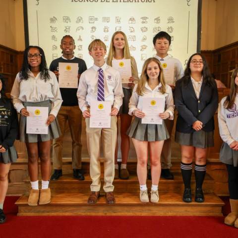 Private Day School | Private Boarding Schools in Georgia | Spanish Honor Society inducts 9 new members