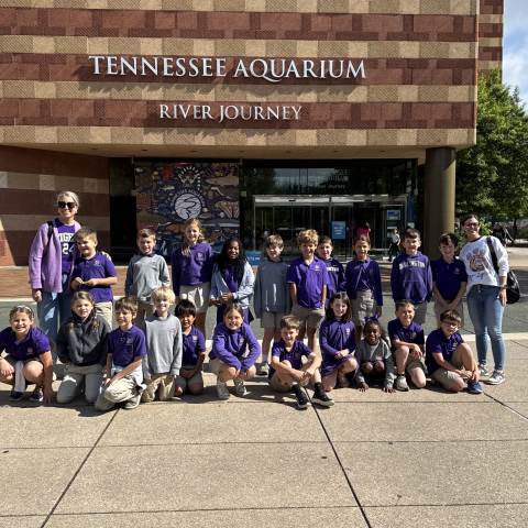Elementary Schools in Georgia | Private Day School | 2nd Grade Visits the Tennessee Aquarium 