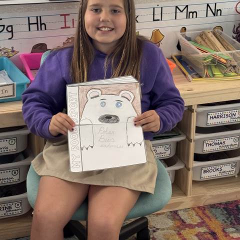 Private Elementary School | Georgia Private Schools | 2nd Grade Book Report 