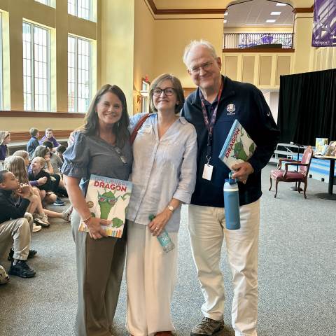 Private Boarding Schools in Georgia | Third Grade's Visit With Carmen Agra Deedy