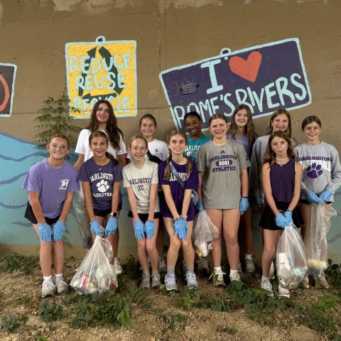 Private Boarding High School | Georgia Boarding Schools | Mrs. Rogers’ Advisory on Dot Day