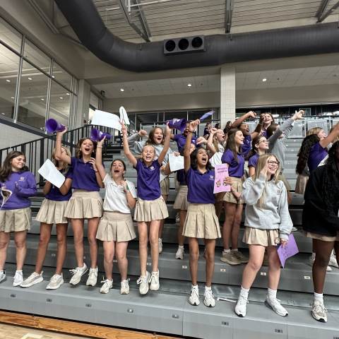 Boarding Schools in Georgia | Private Day School | Middle School Volleyball vs. 8th Grade Boys