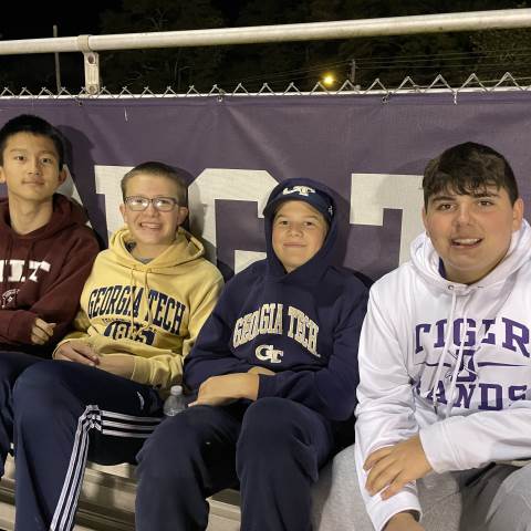 Private Boarding Schools in Georgia | Stadium Band at Senior Night