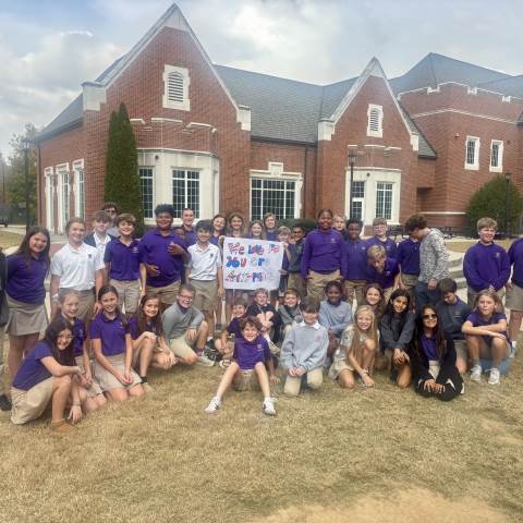 Private Day School | Private Schools in Georgia | 5th Grade Adopts U.S. Soldiers