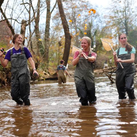Private Boarding Schools in Georgia | Fish Sampling 