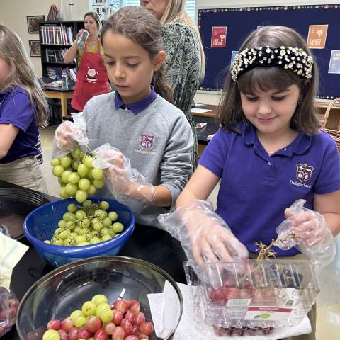 Georgia Private School | Elementary School Near Me | 3rd-Graders Prepare for Friendship Feast
