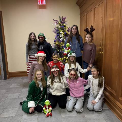 Private Boarding High School | Georgia Boarding Schools | Middle School Advisory Holiday Parties