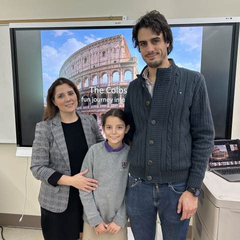 3rd-Graders Learn About The Colosseum