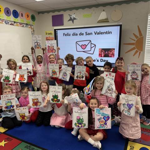 Pre-K & Kindergarten Spanish: El Día de San Valetín 