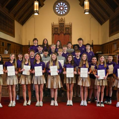 National Junior Honor Society inducts 26