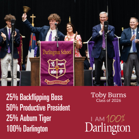 Day #StudentSpotlight: Toby Burns