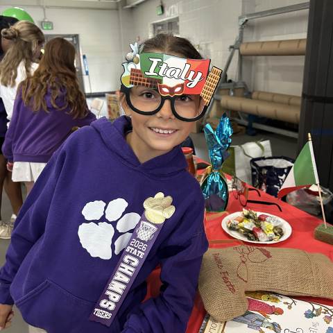 3rd Grade at International Fair