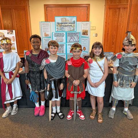 Third graders bring lessons to life at Darlington’s 15th annual 'wax museum'