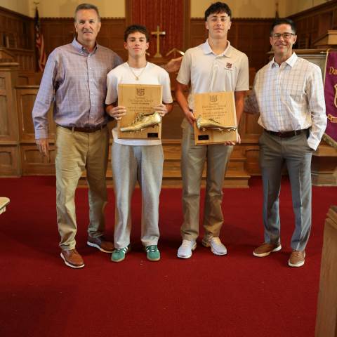 Student-athletes recognized at Academy Assembly